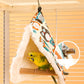 Soft Plush Bird Hammock - Cozy Hanging Nest for Parrots & Parakeets