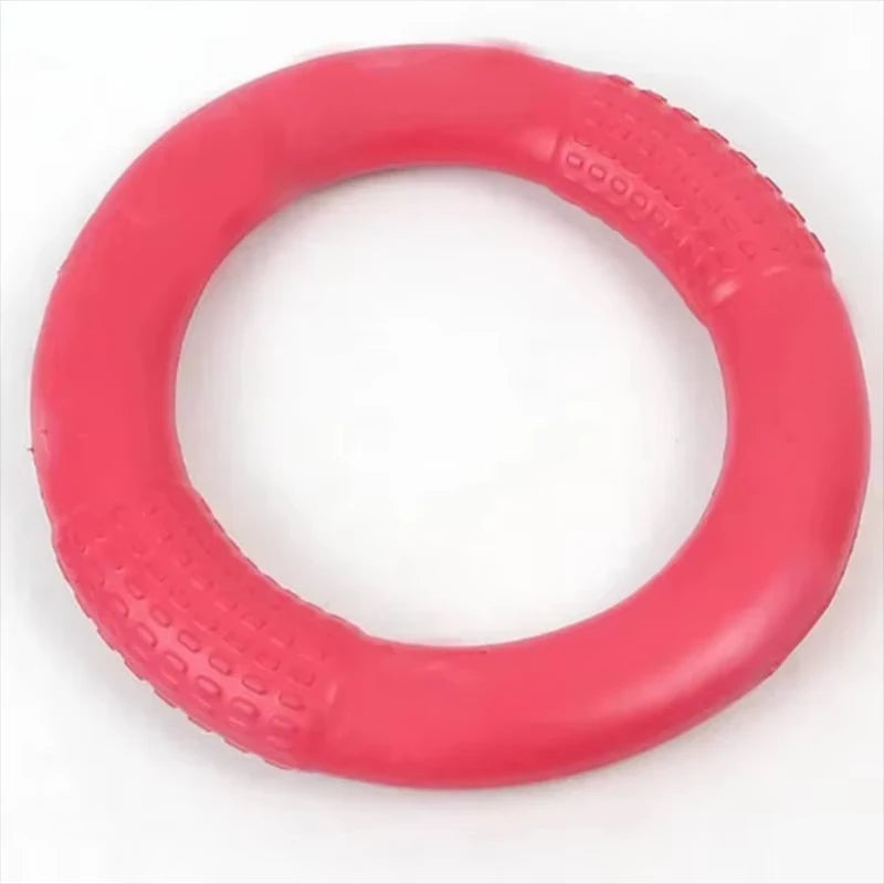 EVA Flying Disc Dog Toy - Interactive Training Ring Puller