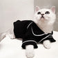 Christmas Cat Hoodie Costume - Winter Sweatshirt for Sphynx & Small Dogs