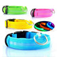 LED USB Rechargeable Dog Collar - 3 Mode Luminous Safety Collar for Dogs & Cats