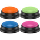 Recordable Dog Training Buttons - 4/6 Pack Interactive Talking Buzzer with Light
