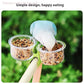 Parrot Food Bowl with Clip - Small Bird Feeder Water Cup & Bracket